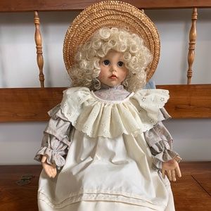 1987 26" Hilary Doll by Dianna Effner.